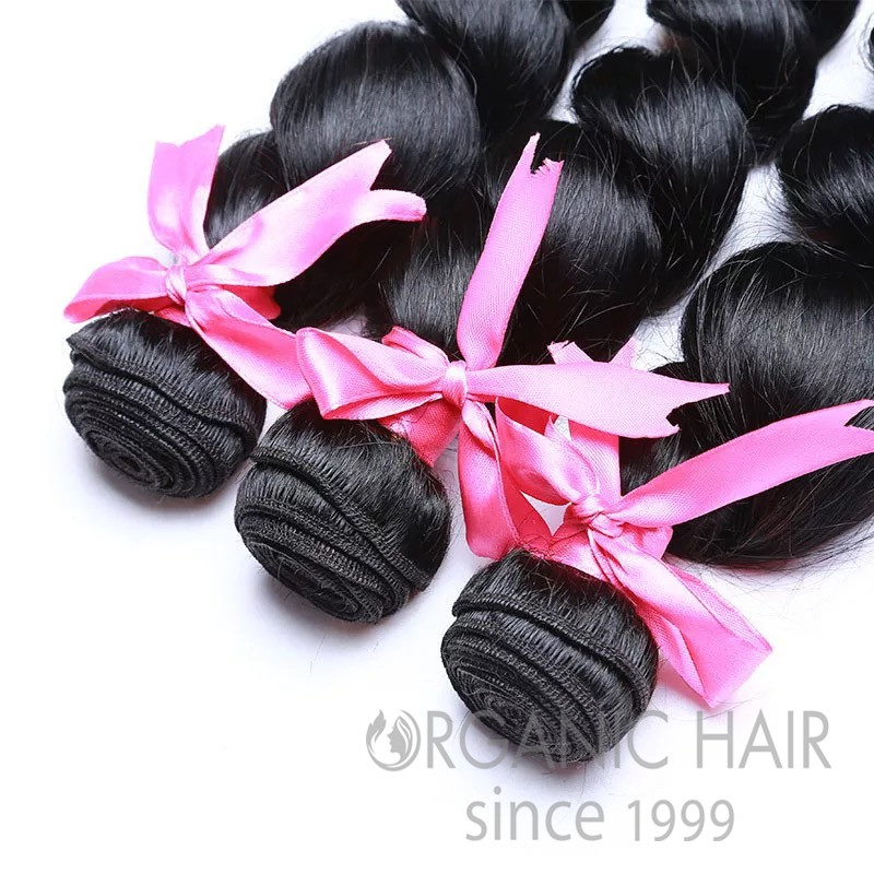 natural hair extension virgin remy hair weft